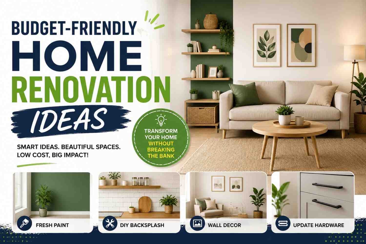 Budget-Friendly Home Renovation Ideas