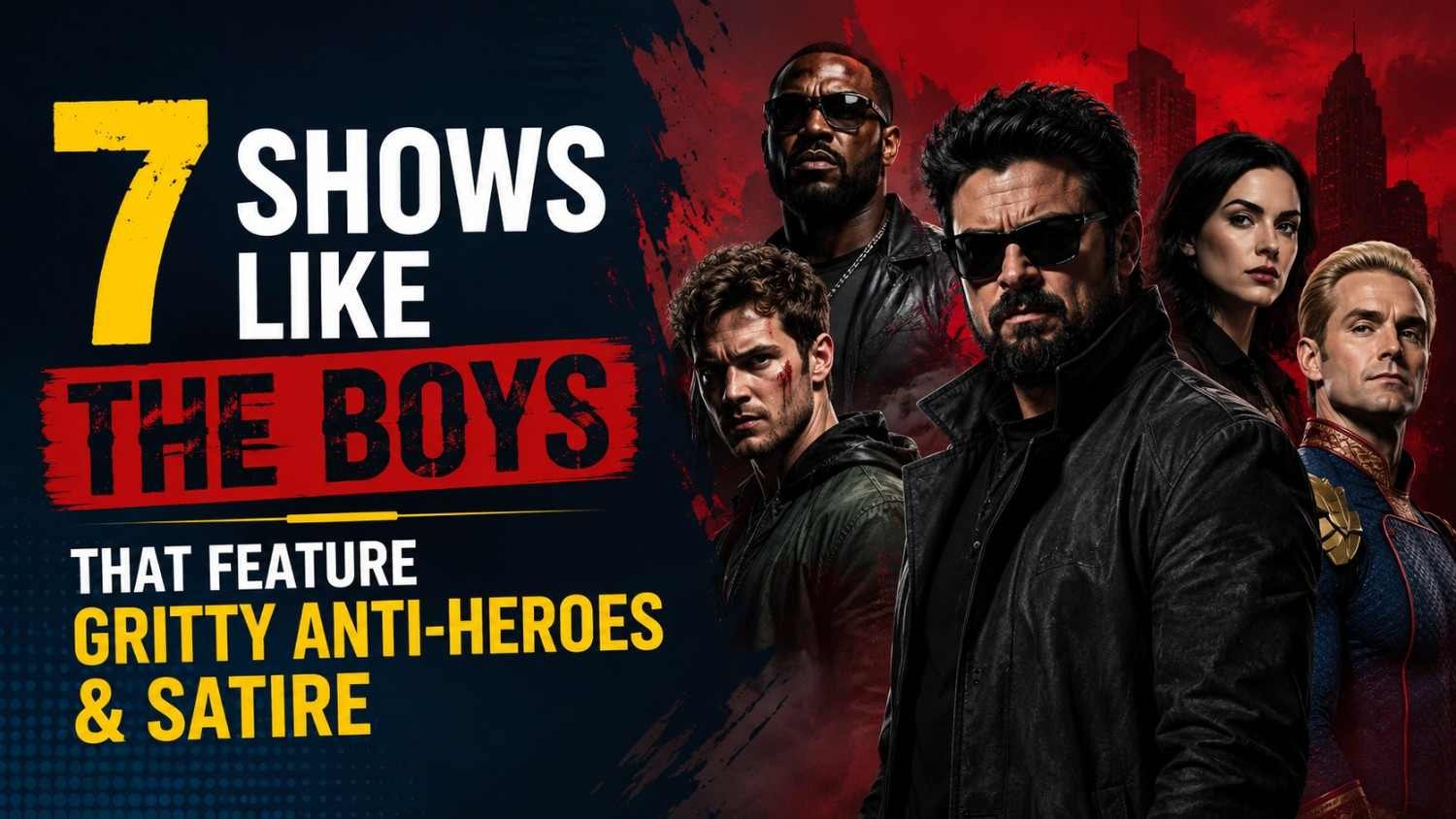 7 Shows Like The Boys That Feature Gritty Anti-Heroes & Satire