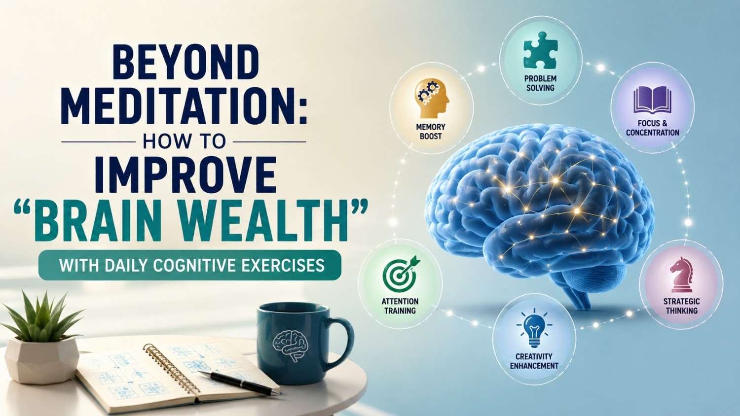 Beyond Meditation: How to Improve “Brain Wealth” With Daily Cognitive Exercises