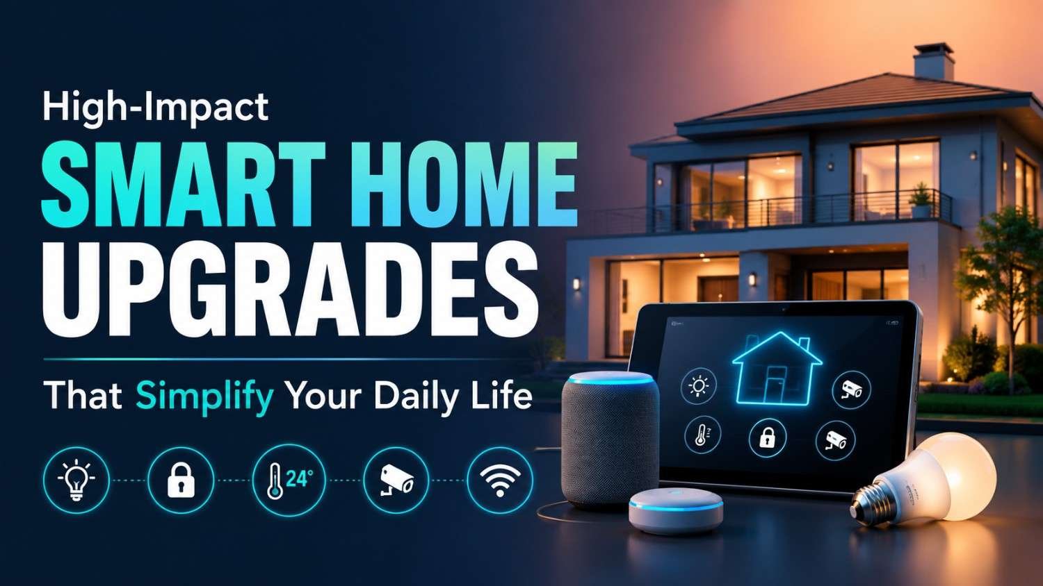 High-Impact Smart Home Upgrades That Simplify Your Daily Life
