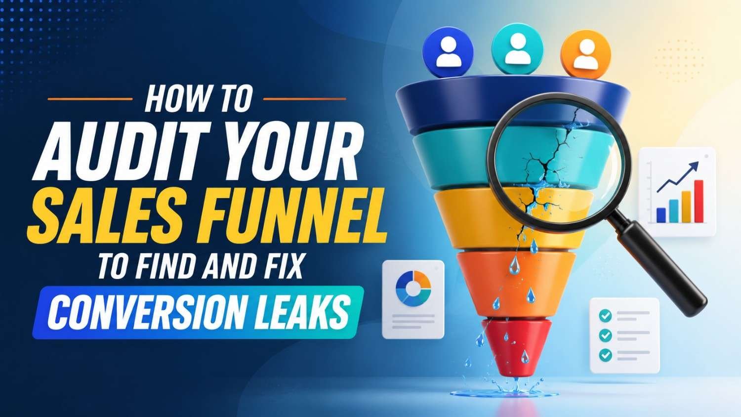 How to Audit Your Sales Funnel to Find and Fix Conversion Leaks