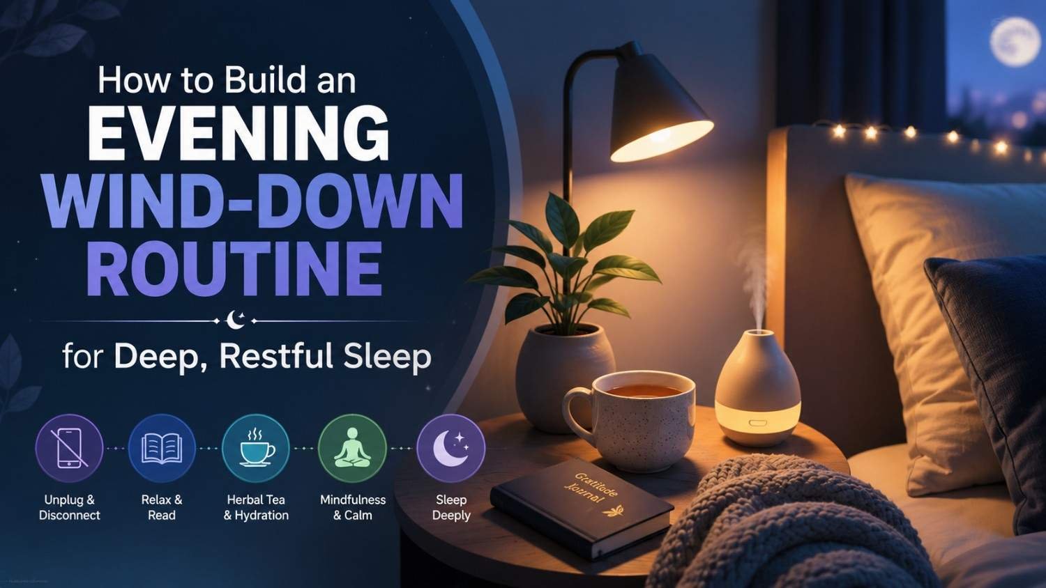 How to Build an Evening Wind-Down Routine for Deep, Restful Sleep
