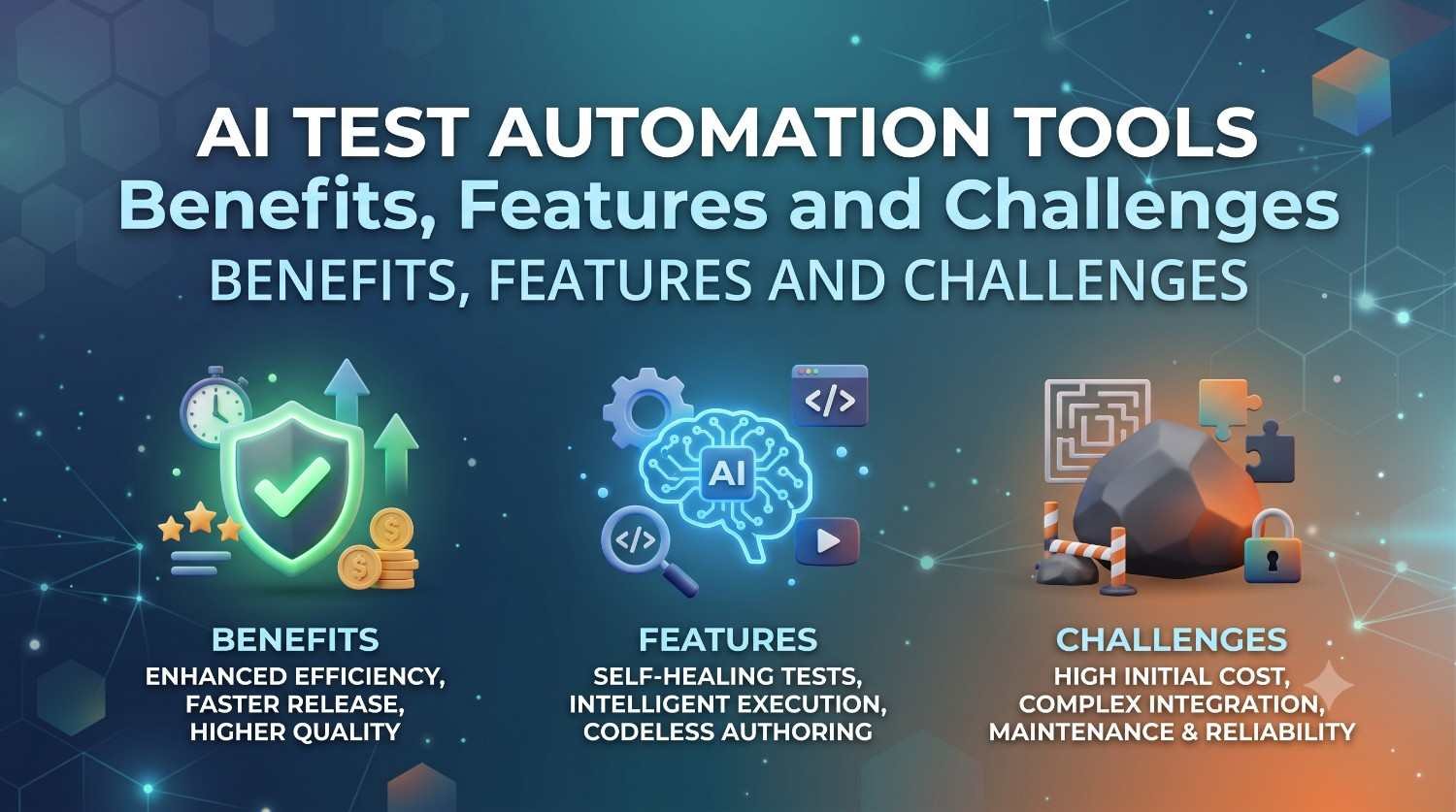 AI Test Automation Tools: Benefits, Features and Challenges