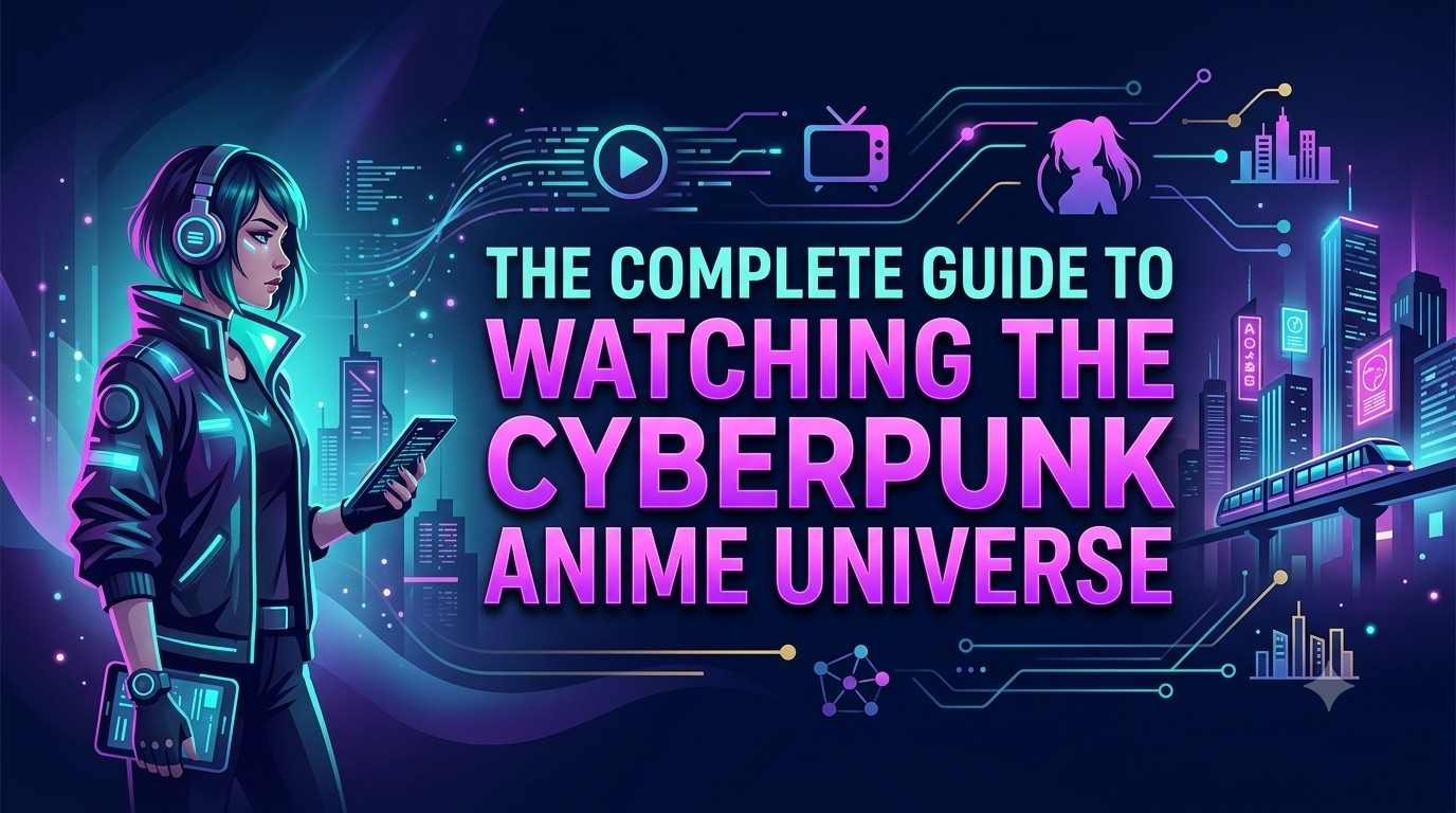 The Complete Guide to Watching the Cyberpunk Anime Universe